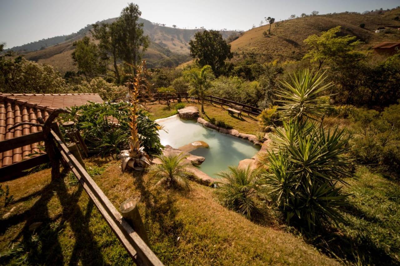 Casa De Campo Com Piscina Cascata Artificial Sao Lourenco  Buitenkant foto