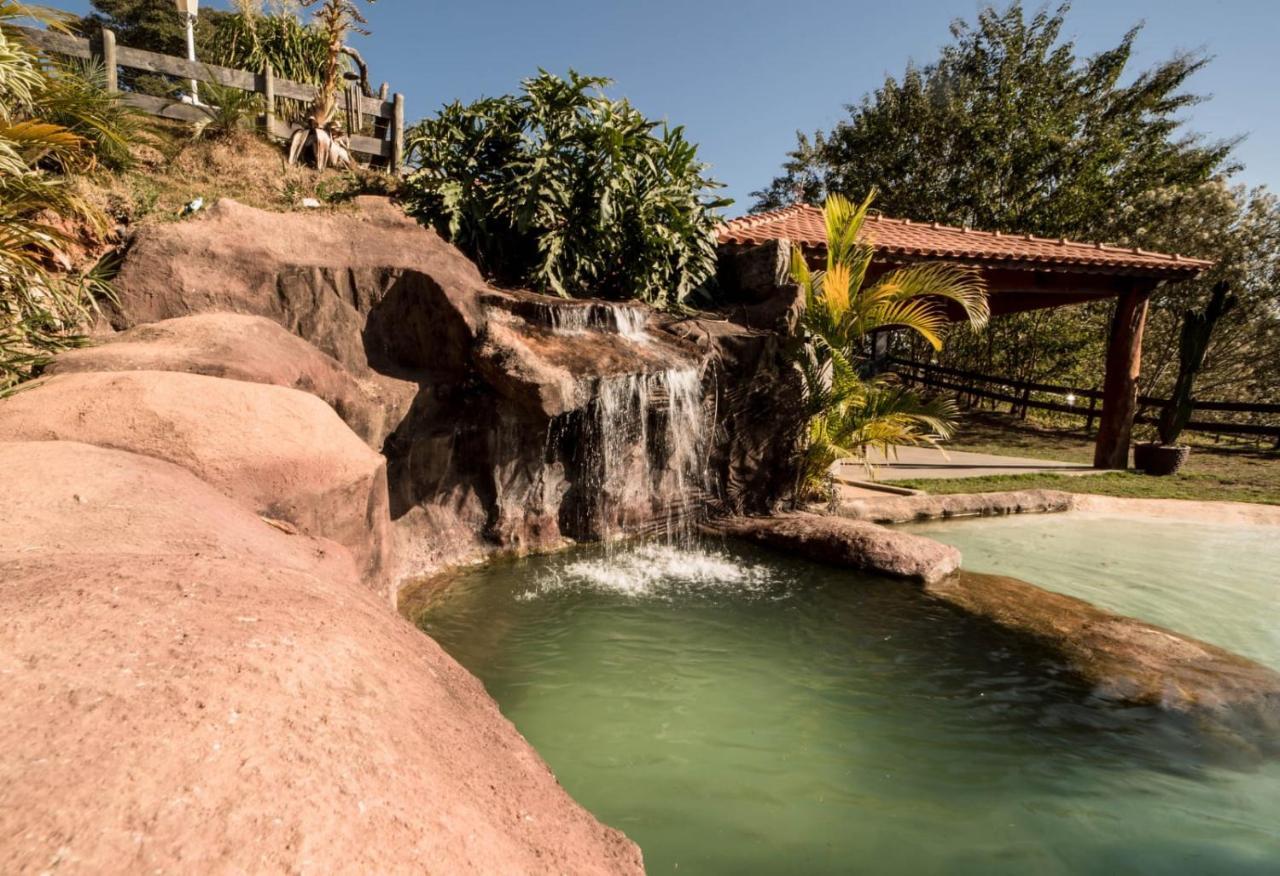 Casa De Campo Com Piscina Cascata Artificial Sao Lourenco  Buitenkant foto